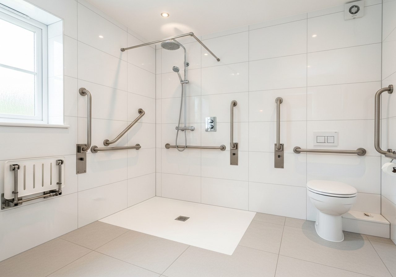 Premium wet room conversion by CentralHeatPlumb